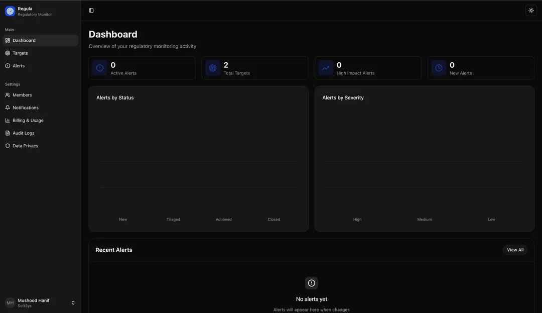 Real-Time Compliance Intelligence Platform — RegTech
