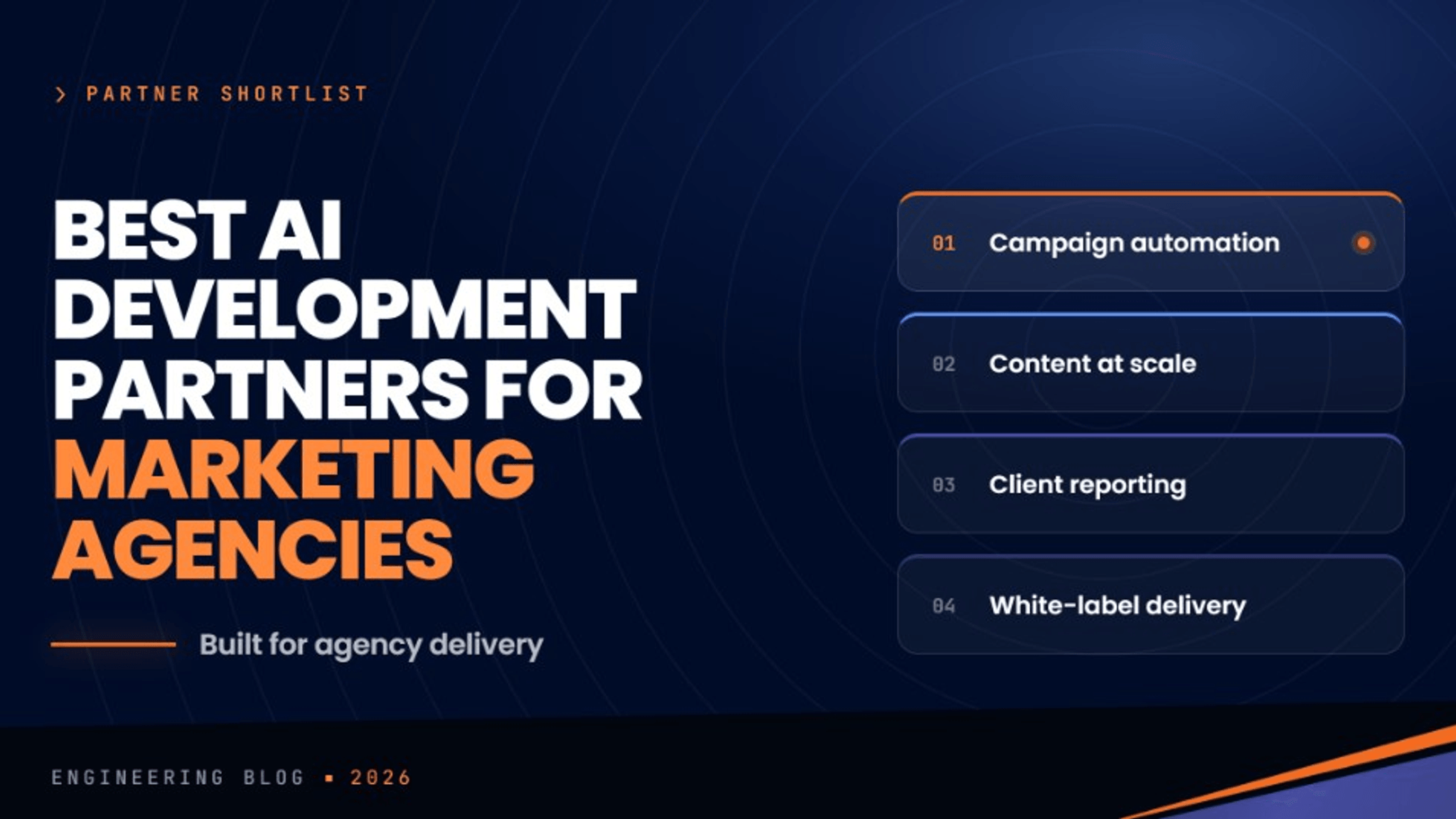 Best AI Development Partners for Marketing Agencies (2026)
