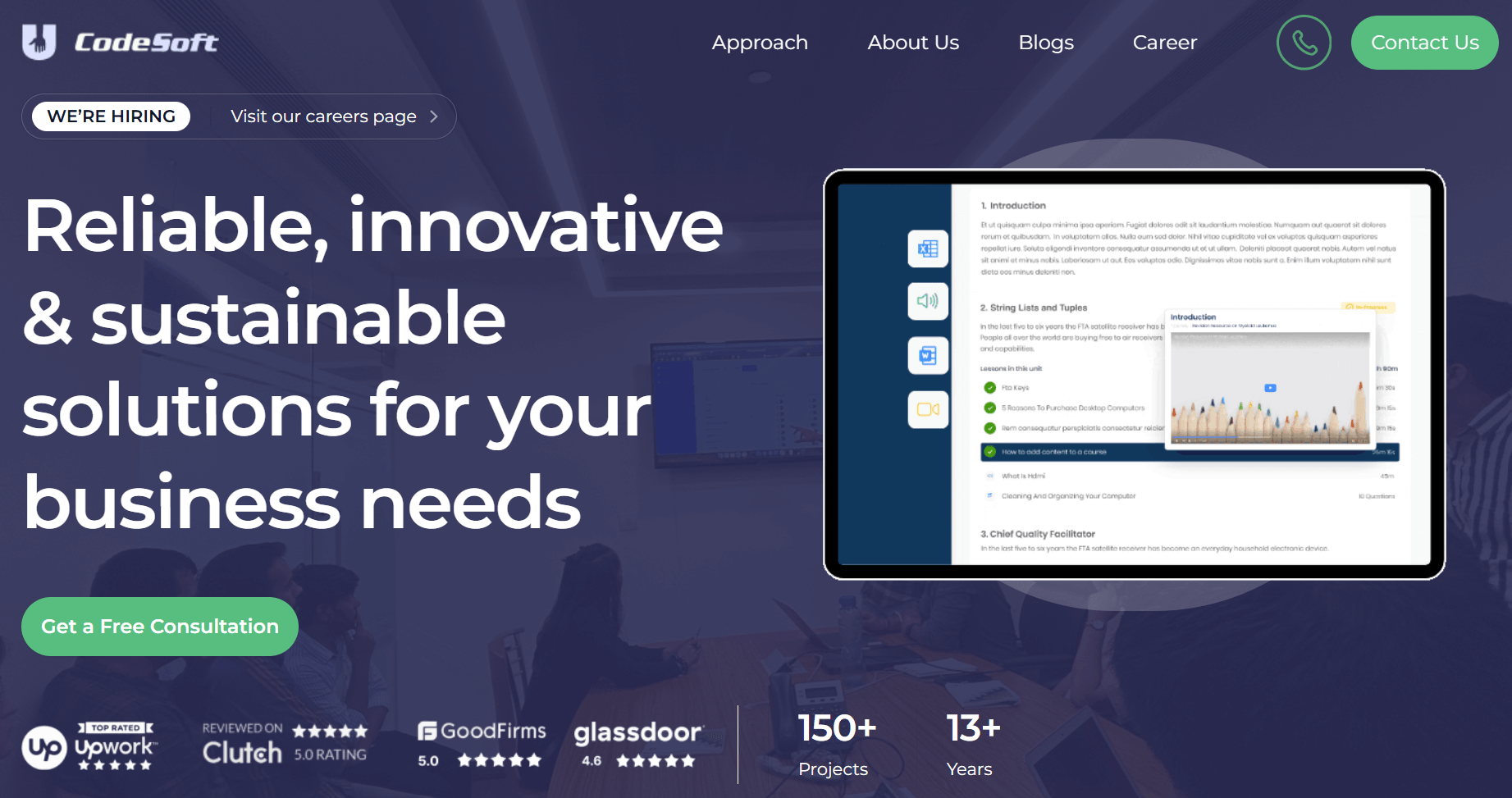 UCodeSoft homepage