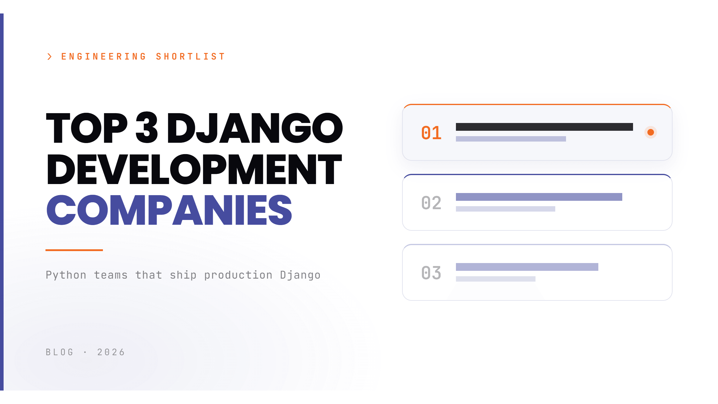 Top 3 Django Development Companies