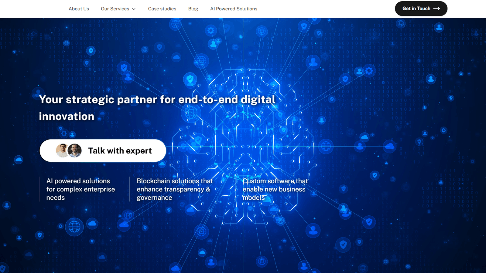 SoluLab website homepage snapshot SoluLab homepage