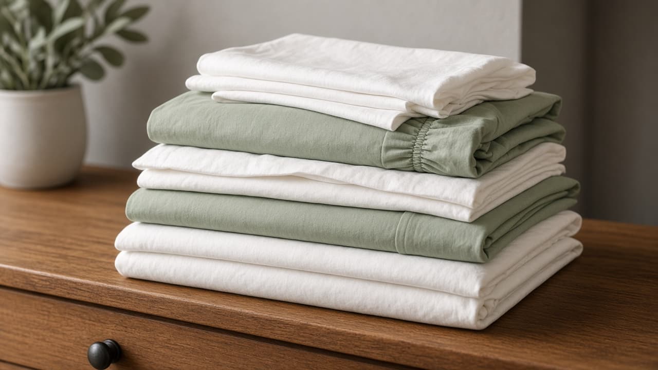Stacked fitted sheets, flat sheets, and pillowcases after efficient Amazon PPC Stacked fitted sheets, flat sheets, and pillowcases after efficient Amazon PPC
